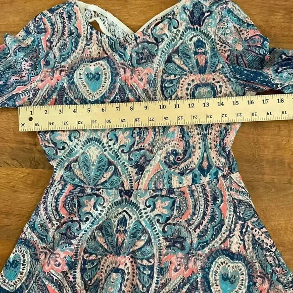Women’s Size Small Petite Buffalo David Bitton Paisley Dress NWT - Picture 2 of 6